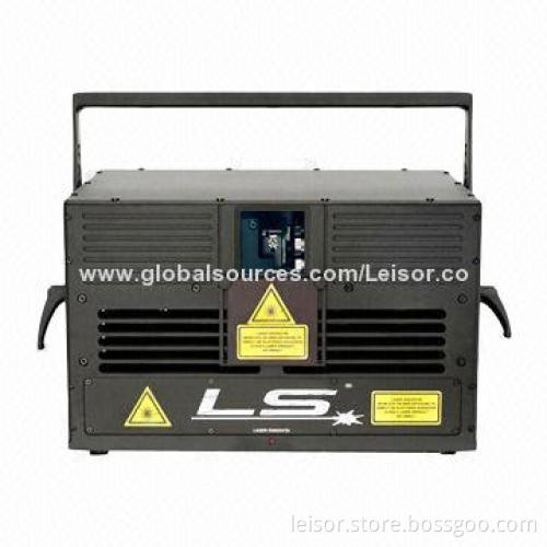6W Single Yellow Laser Stage Light with 4mm Beam Diameter
